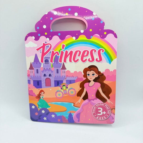 Princess Travel Sticker Play Set Carousel 1
