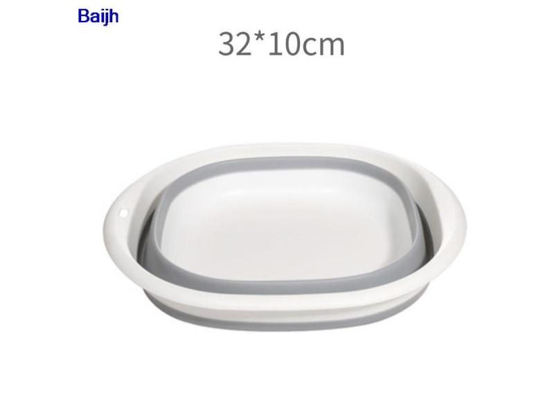 Plastic Foldable Wash Basin Portable Bathtub Folding Eco-friendly Kid Shower Carousel 1