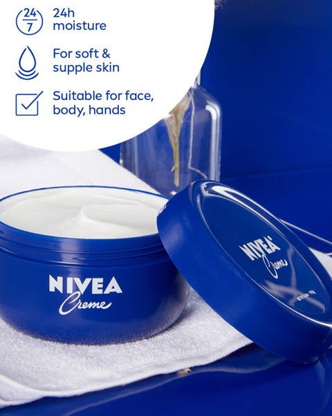 Nivea Creme Multi-Purpose Moisturiser Protective Skin Care Cream 100g Carousel 6