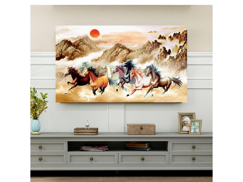 TV Cover Dust Cover Cover Towel 43 Inch 55 Inch 65 Inch 70 Inch 80 Inch 85 Inch Carousel 1