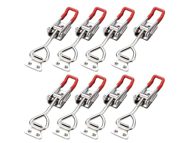 4/8 Pcs Metal Toggle Latch Catch Clasp Quick Release Clamp Tools Carousel 1