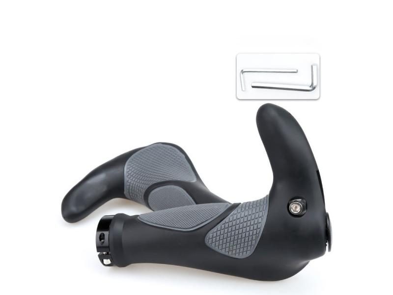 Bicycle Grip Handlebar End Cap Aluminium Alloy Lock Mountain Handle Bar Grip Carousel 1