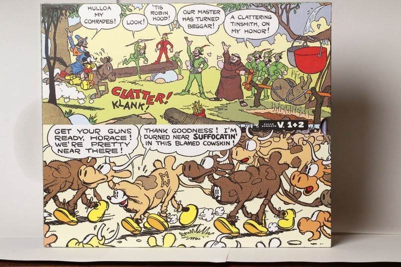 Mickey Mouse Colour Sundays Vol. 1 and 2. Hardcover - Free Postage Carousel 1