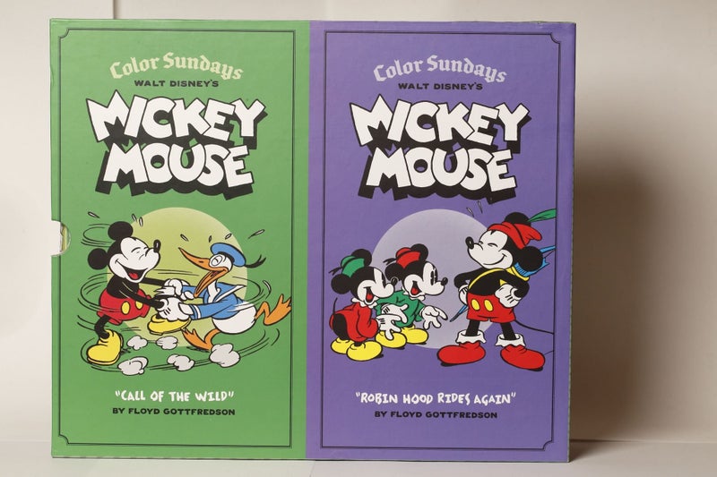 Mickey Mouse Colour Sundays Vol. 1 and 2. Hardcover - Free Postage Carousel 2