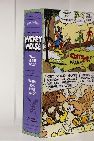 Mickey Mouse Colour Sundays Vol. 1 and 2. Hardcover - Free Postage Carousel 4