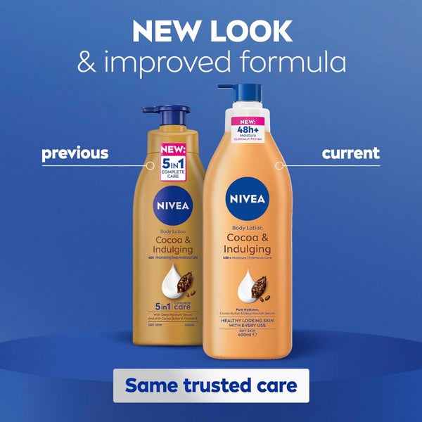 Nivea Cocoa & Indulging Body Lotion with Cocoa Butter & Vitamin E 400ml Carousel 9