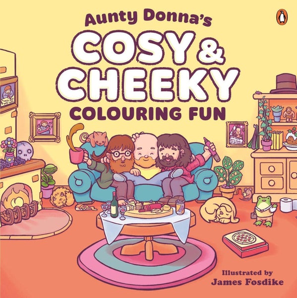Aunty Donna's Cosy & Cheeky Colouring Fun by Aunty Donna - Paperback Carousel 1