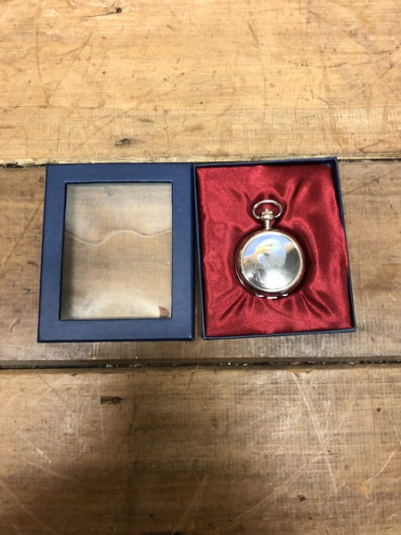 Vintage American Eagle Pocket Watch Carousel 1
