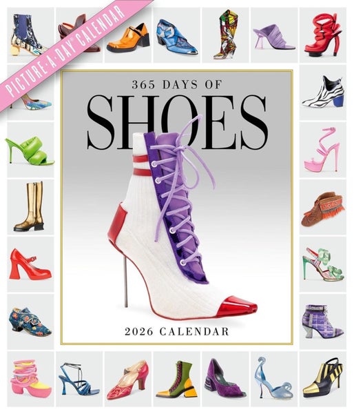 365 Days of Shoes Picture-A-Day Wall Calendar 2026 by Workman Calendars - Carousel 1