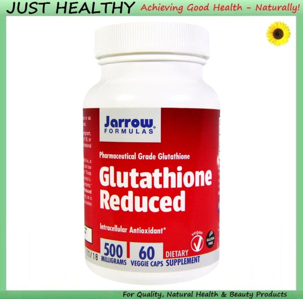 GLUTATHIONE REDUCED - 500 mg 60 VCaps VEGETARIAN Carousel 1