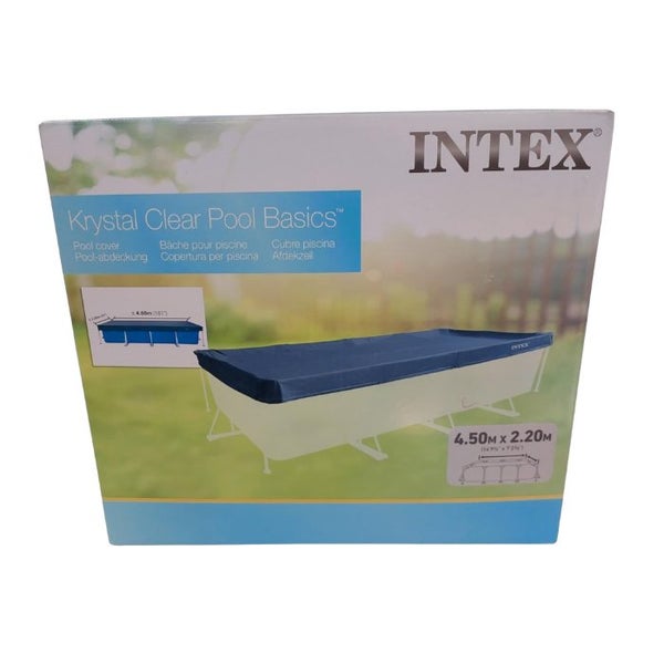Intex Pool Cover Rectangle 4.5m x 2.2m Carousel 1
