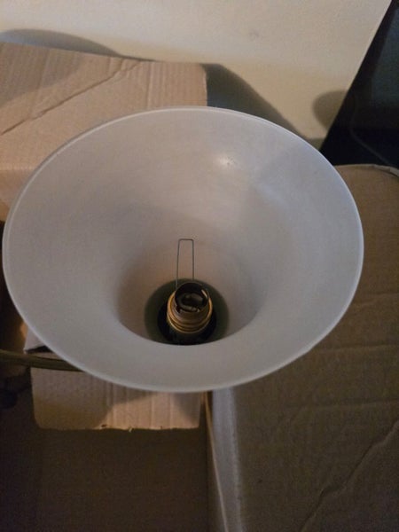 Frosted glass uplighter chandelier lamp Carousel 3