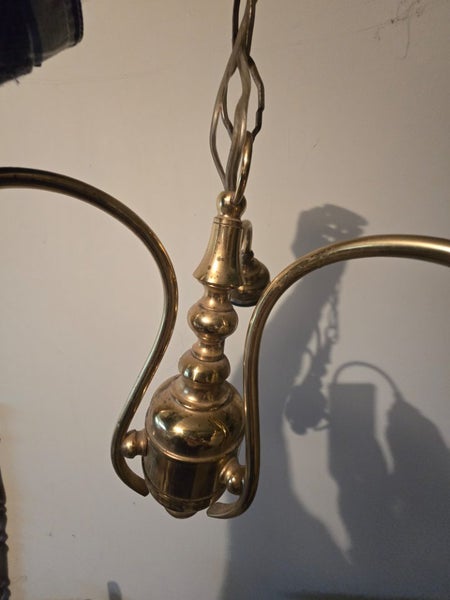 Frosted glass downlighter chandelier lamp Carousel 2