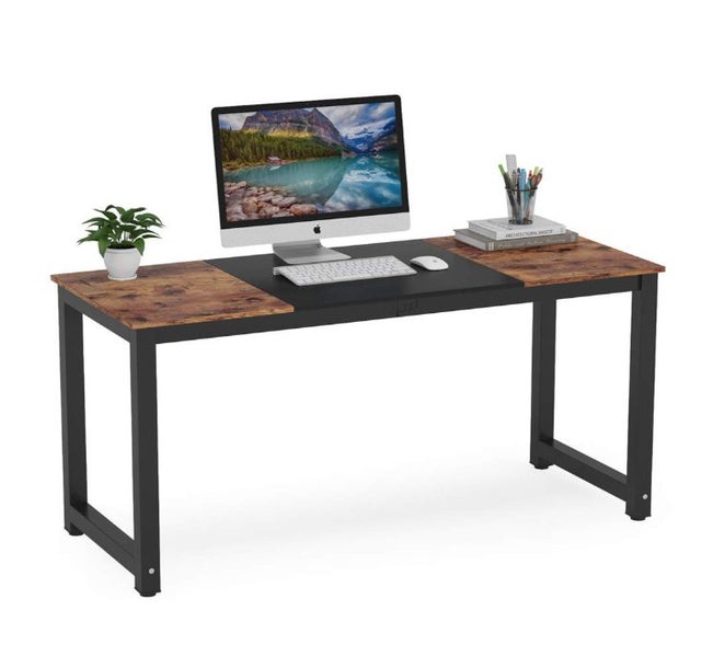 TriWood Computer Desk - Modern Study & Office Table (100cm) Carousel 5