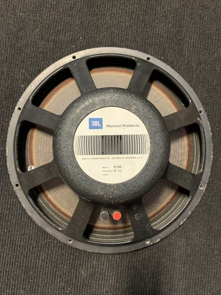 1 x JBL K140 Alnico magnet reconed speaker. Carousel 2