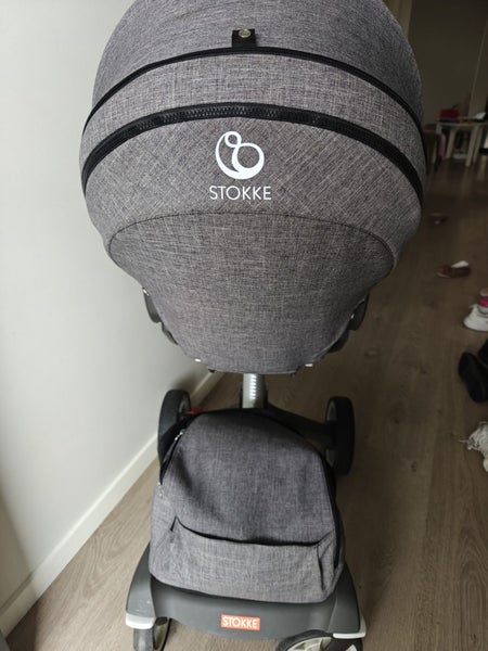 Stokke Xplory V5 Stroller – Grey Fabric Carousel 1