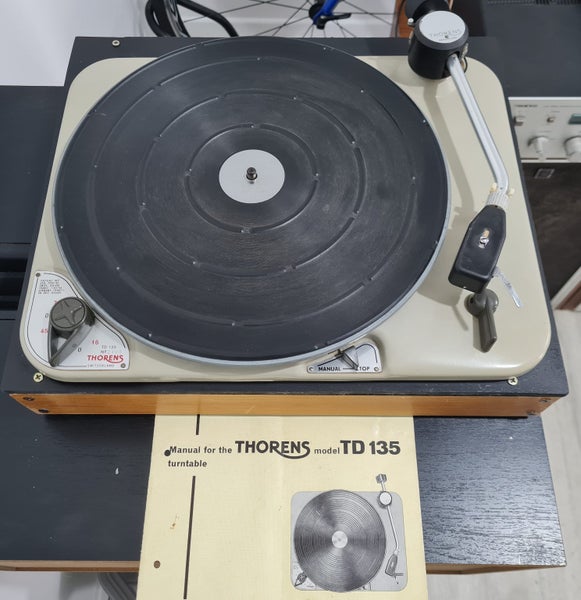 Thorens TD 135 MK1 Turntable -- EXTREMELY RARE!!! Carousel 1