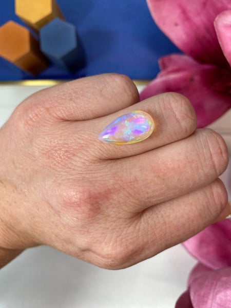 $1 RES ~ $3800 Buy Now * 4.49ct Welo Opal with Intense Rainbow Flashes Carousel 7