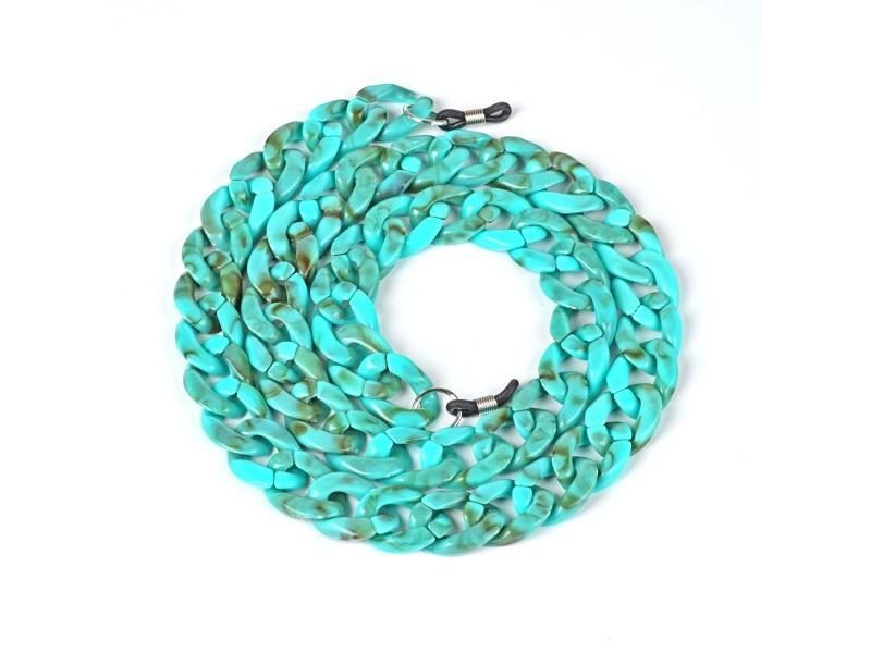 New Bohemian Acrylic Sunglasses Chain Women Leopard Women's Reading Glasses Carousel 1