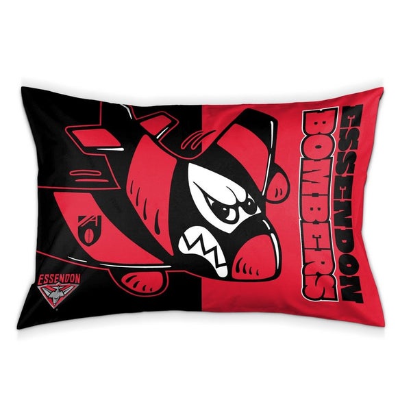 Essendon Bombers AFL Aussie Rules Team Logo Pillowcase Carousel 1