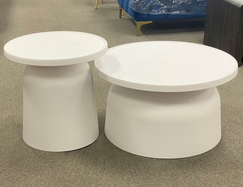 White Side Table Carousel 3