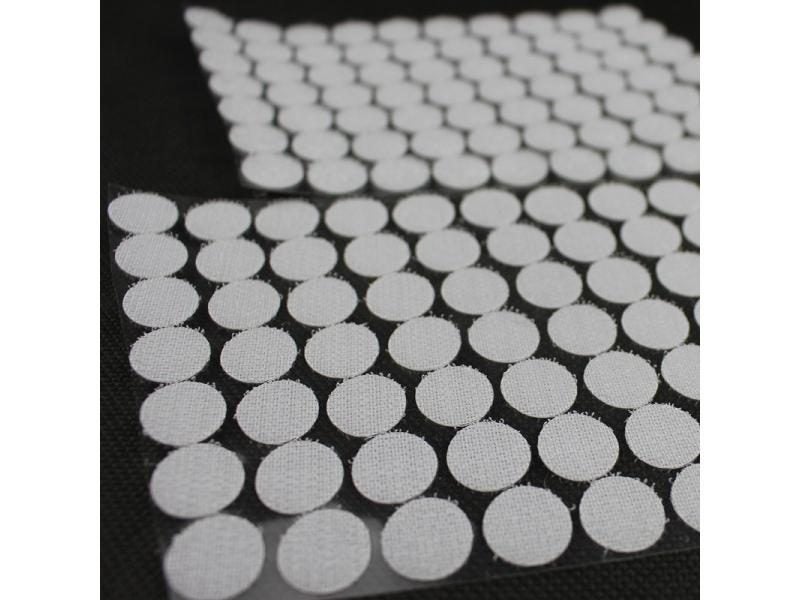 70Pairs 15mm Adhesive Fastener Tape Dots Nylon Polyester Hook And Loop Magic Carousel 1