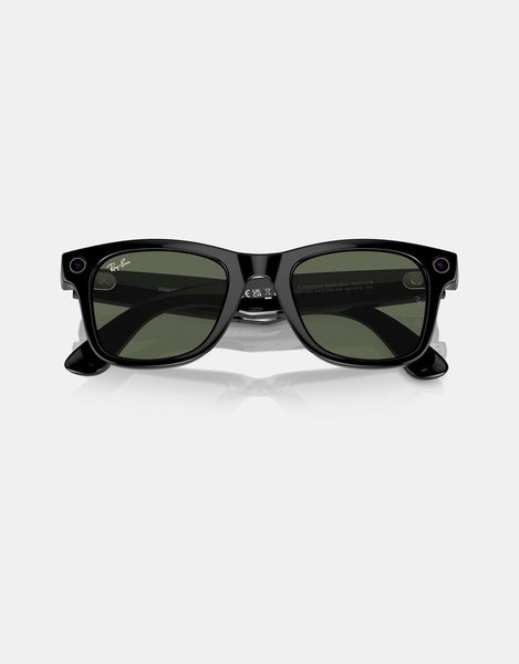 Ray-Ban Meta Wayfarer Smart Glasses Black Model RW400663616528402434112