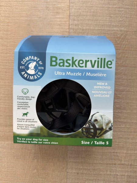 Baskerville muzzle size 5 as new Carousel 1