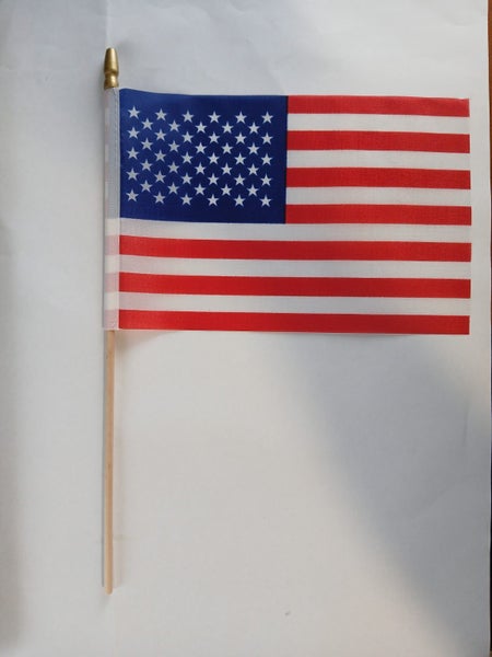 USA FLAG SMALL HAND HELD Carousel 1