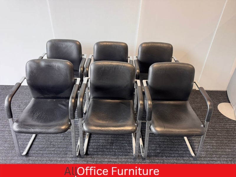 Boardroom Chairs, Meeting Chairs x 6 Carousel 1