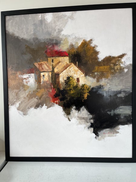 Original painting 'Tuscan Impression' by Wayne Sinclair Carousel 1