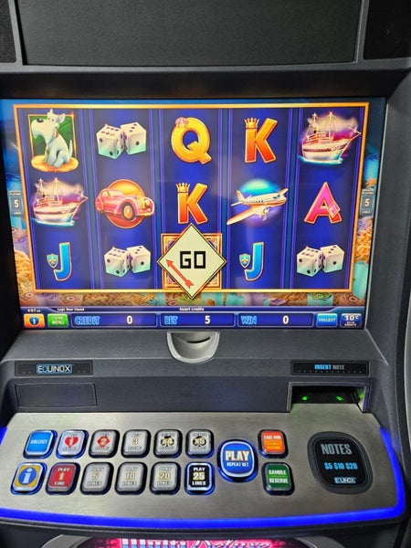 Pokie Machine EQ 5 Game cards - $10 bets Carousel 2