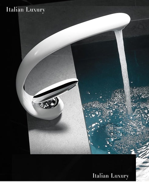 Faucet Taps Brass Faucet Taps-Bathroom Sink Faucet Modern Single Hole 1-Handle Carousel 1