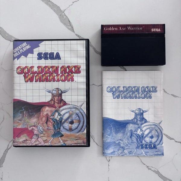 Golden Axe Warrior • Sega Master System • CIB Carousel 1