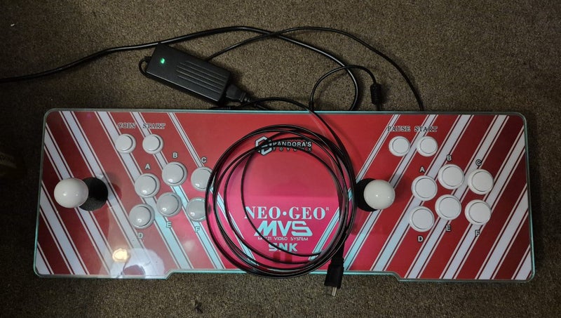 Pandora's toybox retro arcade gaming console Carousel 1