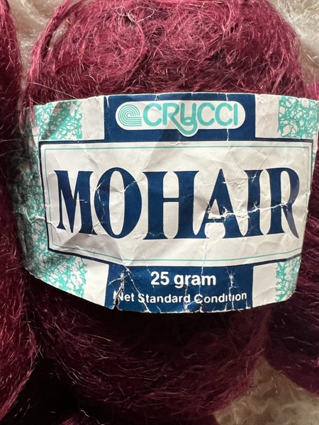 Mohair/Wool Yarn x 7 Carousel 2