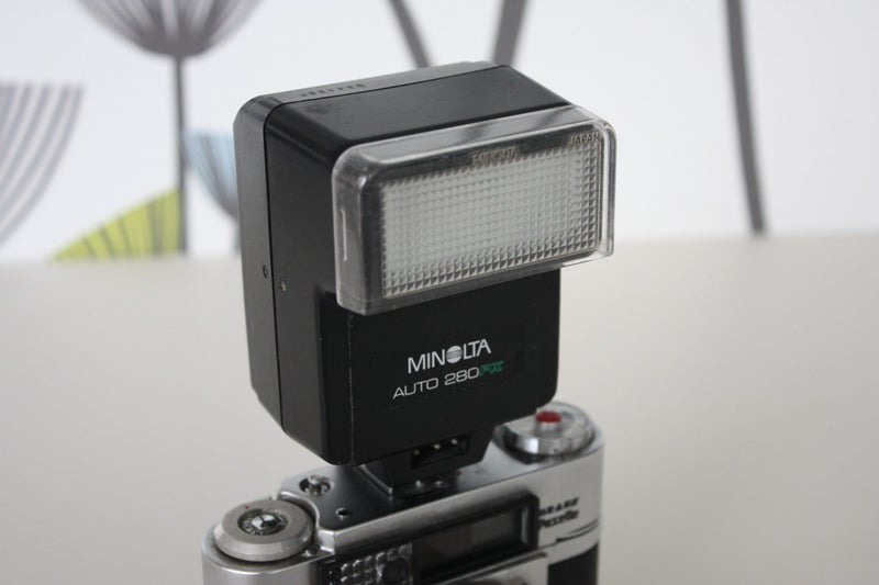 Vintage Minolta Auto ElectroFlash 280PX Flash Unit c 1980’s Carousel 2