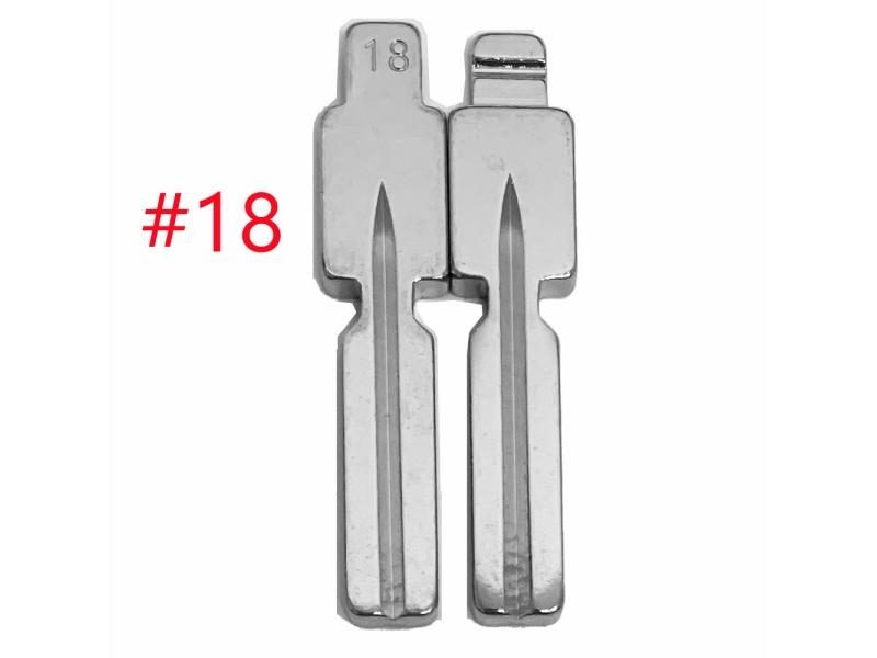 15 Types Universal Car Key Blank 01/02/06/07/15/13/19 KD Blade HU49 TOY43 CY24 Carousel 1