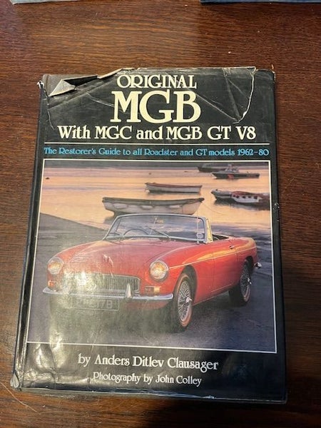 Original MGB with MGC and GTv8 book Carousel 1