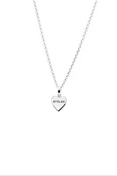 Stolen Girlfriends Club Stolen Heart silver necklace Carousel 1