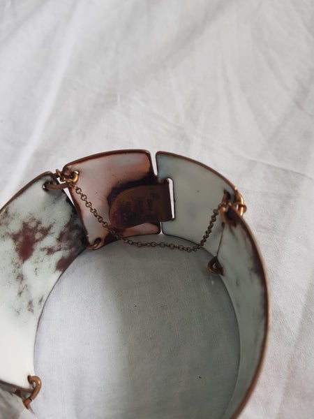 Mid century Scandinavian copper bracelet. Schad. Carousel 2