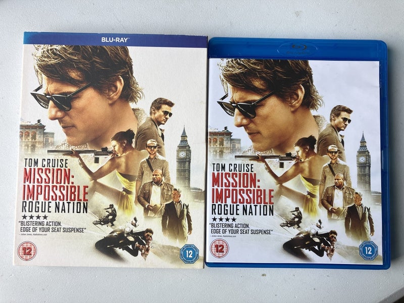 Mission Impossible - Rogue Nation Blu Ray (w/ Outer Slipcase)64526474108418110