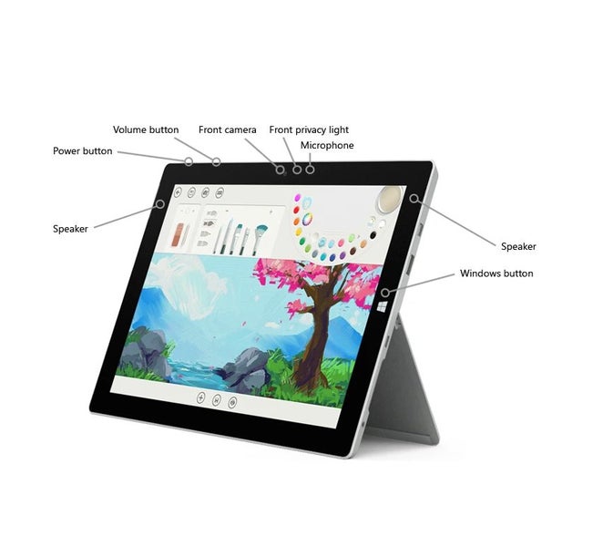Microsoft Surface 3 10.8" 4GB RAM / 64GB SSD Silver Win 10 - A Grade Carousel 4