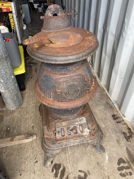 Masport Pittsburgh Fireplace Pot Belly - RARE FIND!!! Carousel 2
