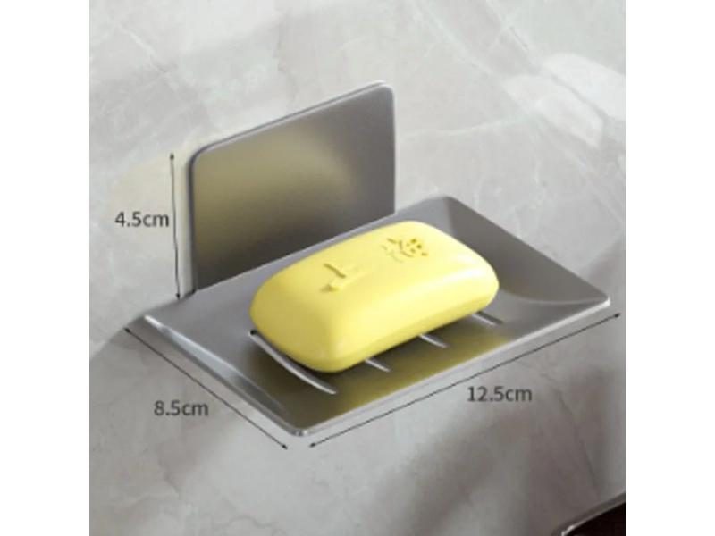 Bathroom Aluminum Alloy Wall Mounted Soap Holder Kitchen Soap Holder Carousel 1