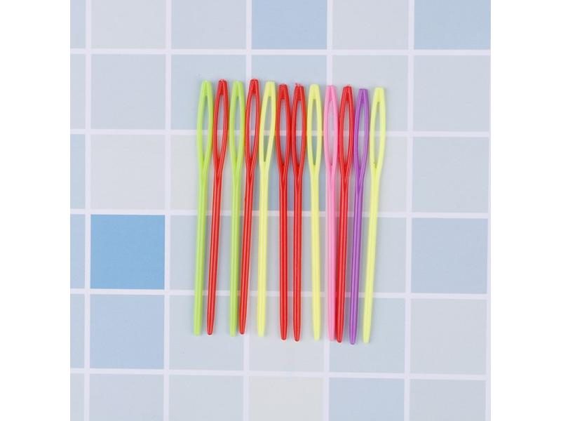 8pcs Crochet Hook 2.5-6.0mm Aluminum Crochet Needles With Colorful Soft Rubber Carousel 1