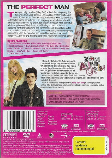 The Perfect Man / Hating Alison Ashley. (2-DVD Pack) Carousel 2