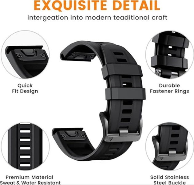 Garmin Fenix 7 6 Pro 5 Strap Carousel 1