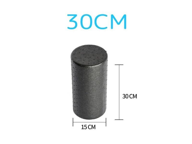 30/45cm Black EPP Yoga Column Block Massage Fitness Foam Roller For Back Carousel 1