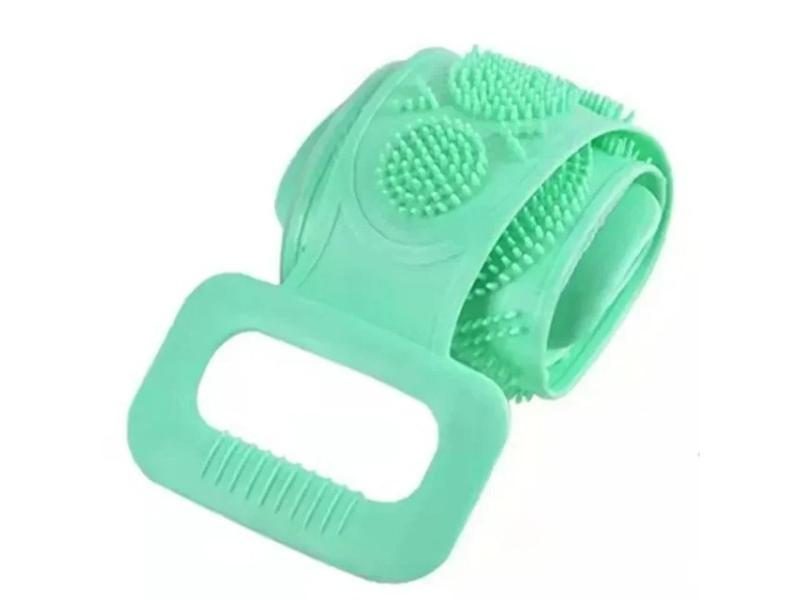 Body Silicone Brush Scrub Body Exfoliating Sponge Brush Bathroom Shower Back Carousel 1